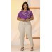 034167- Blusa Ramany Estampa Flores de Poá 